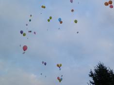 Vypouštění balónků s přáníčky pro Ježíška 2017